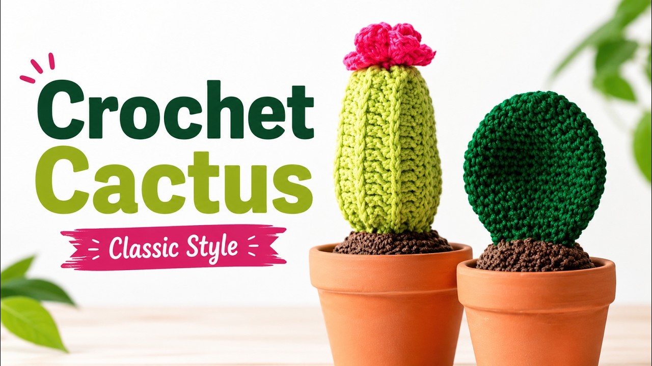 How to Crochet Cactus