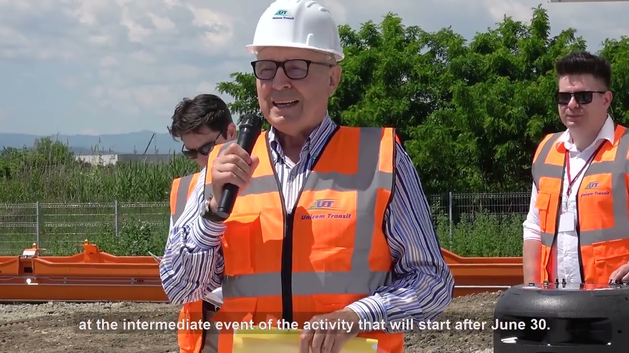 Unicom Tranzit Intermodal Teiuș Terminal Opening