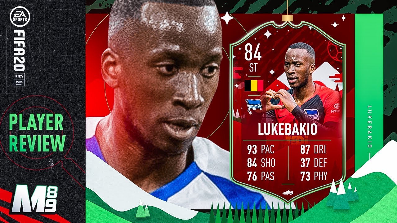 FIFA 20 FUTMAS LUKEBAKIO REVIEW | 84 FUTMAS LUKEBAKIO PLAYER REVIEW | FIFA 20 Ultimate Team