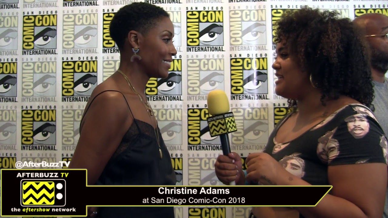 Christine Adams (Black Lightning) | San Diego Comic-Con 2018
