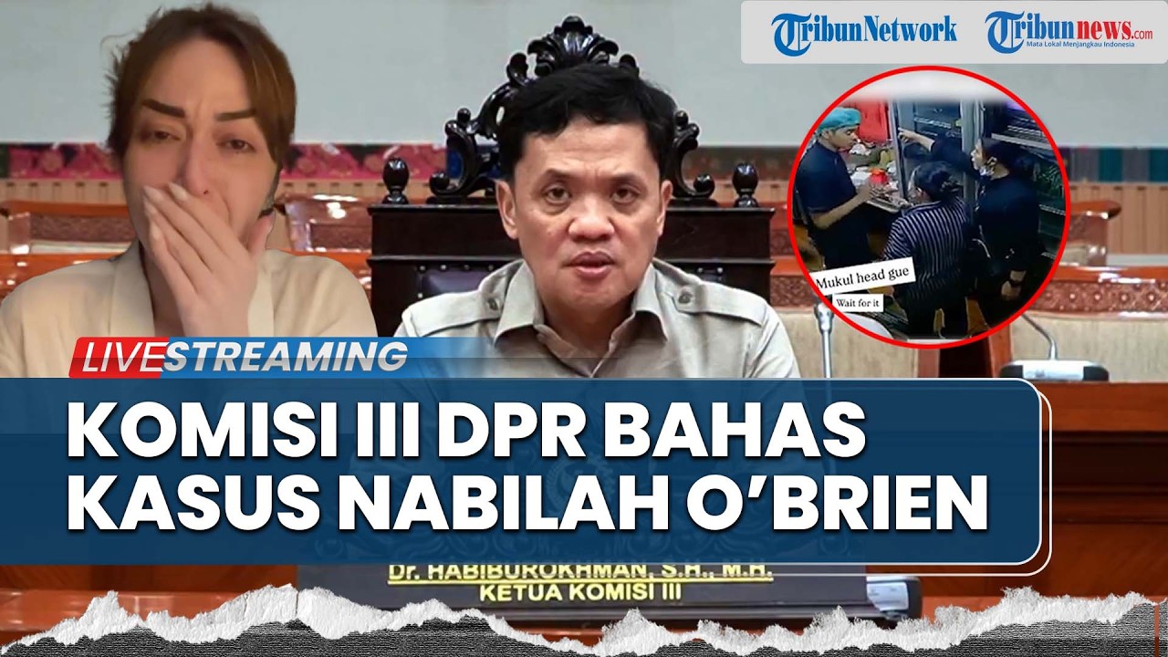🔴LIVE: DPR Panggil Nabilah O’Brien hingga Polda Kasus Korban Pencurian Berubah Jadi Tersangka UU ITE