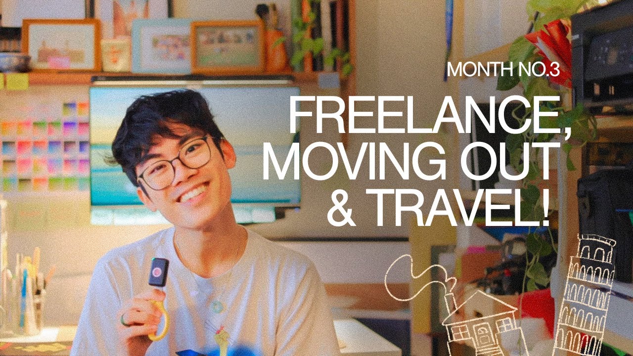 MOVING IN, (TRYING TO) FREELANCE & EUROPE ┏ʕ •ᴥ•ʔ┛