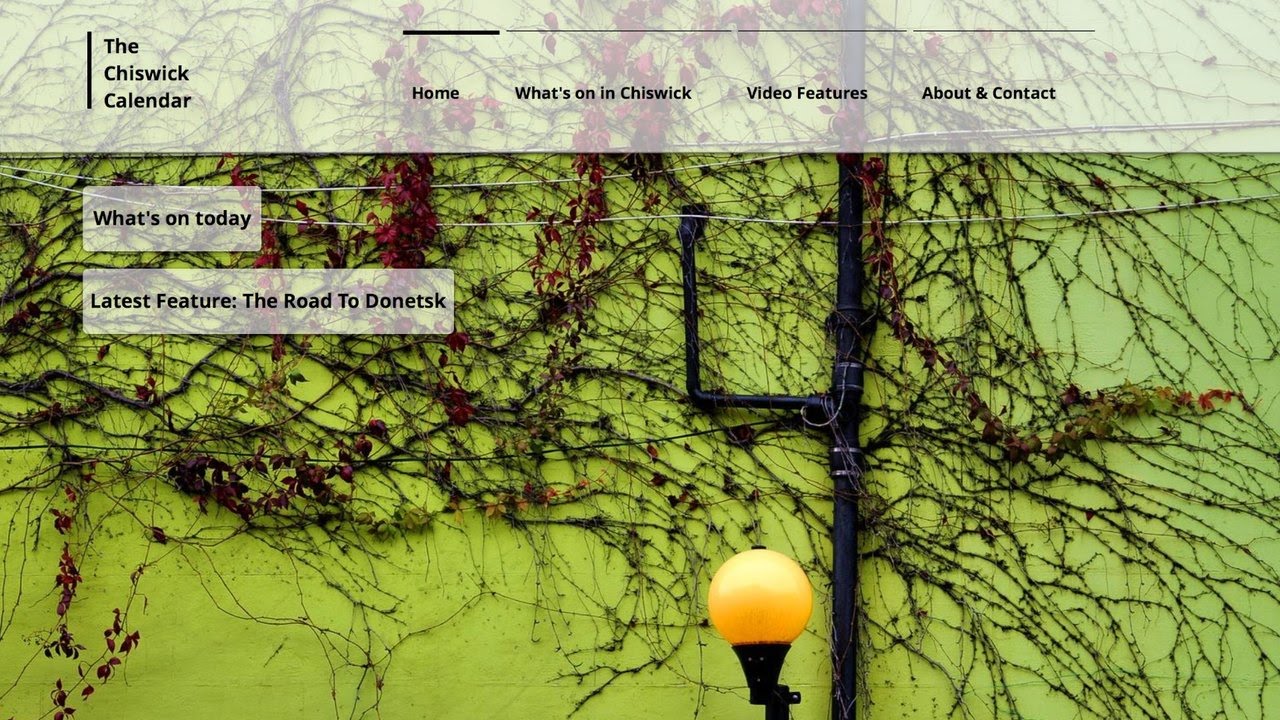 The Chiswick Calendar