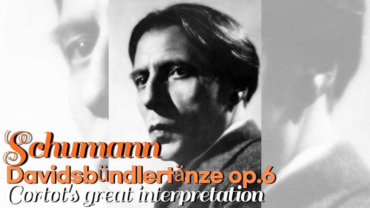 Schumann Davidsbündlertänze op.6. Cortot's superb interpretation of Schumann