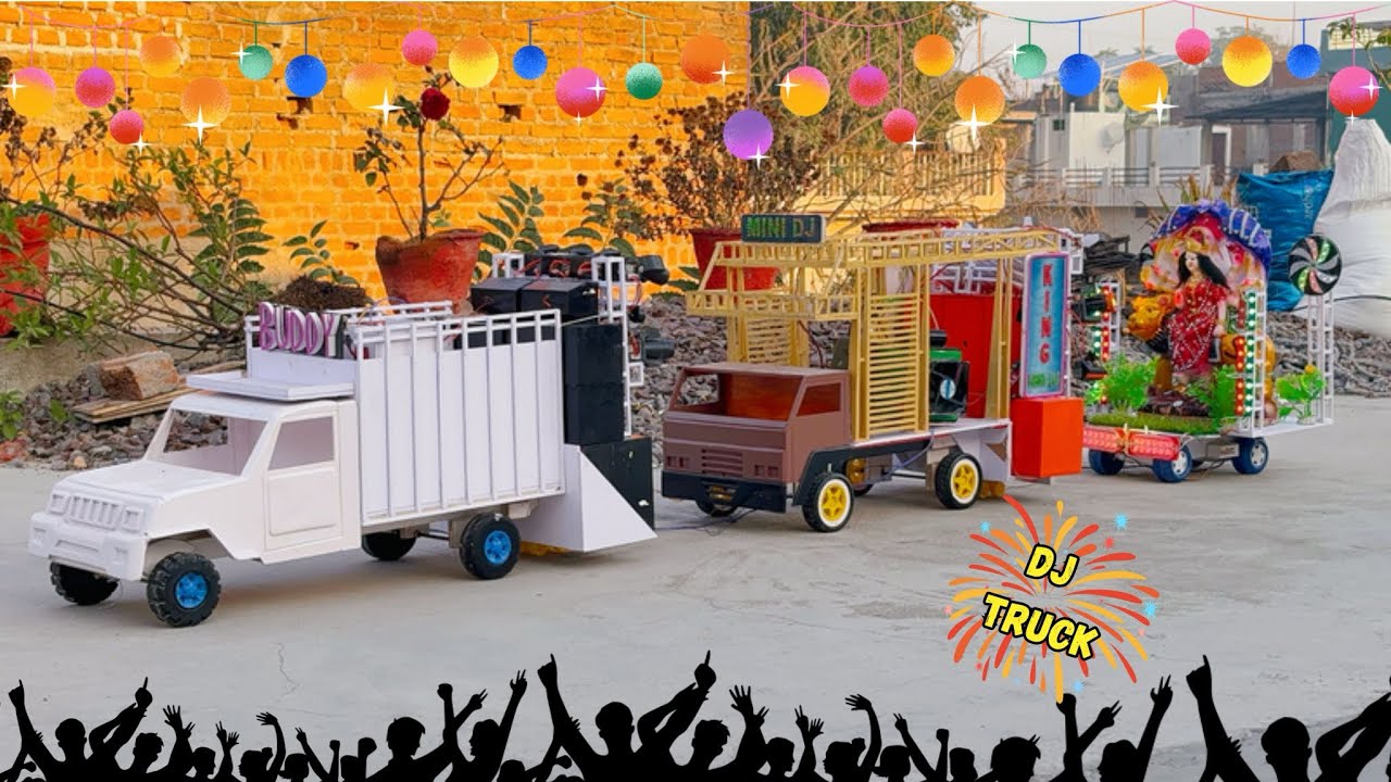 My New small dj truck loading | Mini dj pickup new ideas at home | Dj truck loading | New dj truck