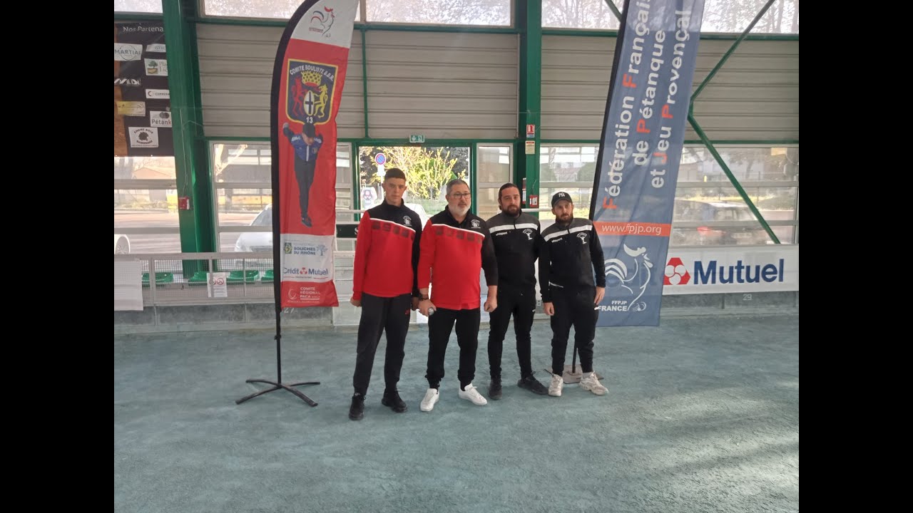 championnat BDR jeu provençal doublette 2023 - Forsans Stelios, Barthélémy Maryan vs