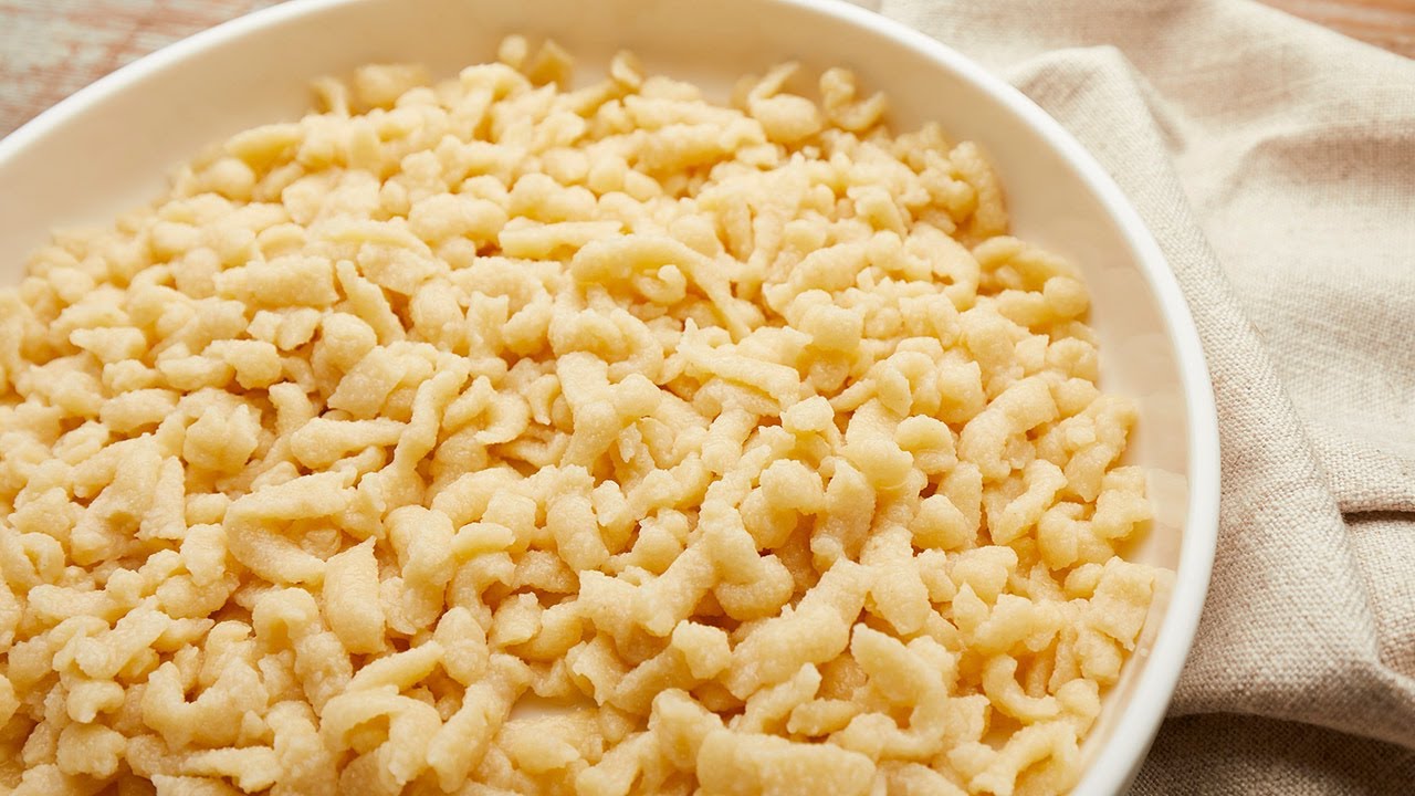 Ich mache Spätzle ohne Ei!