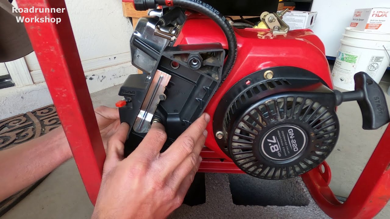 Carburetor Replacement on Generac 4000XL 7.8 HP Generator