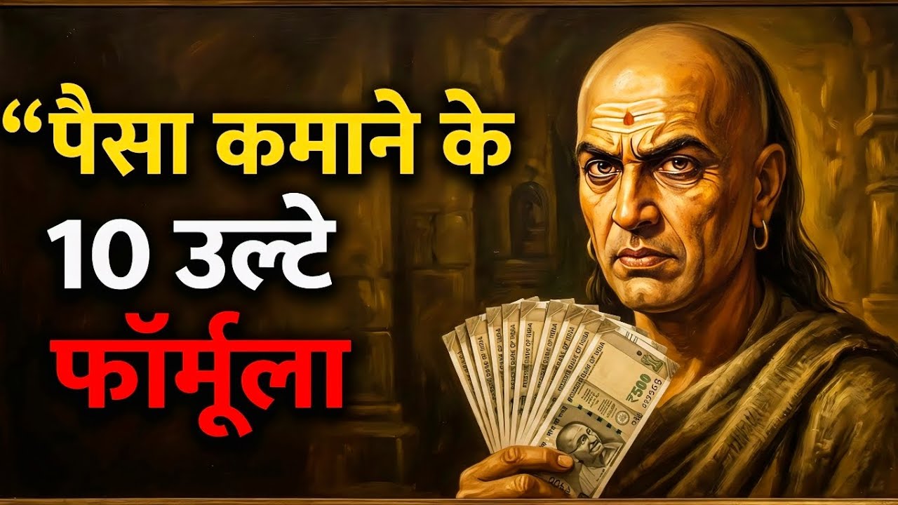 अगर अमीर बनना है तो ये 10 उल्टे फॉर्मूले अपनाओ | Chanakya Niti Hindi |
