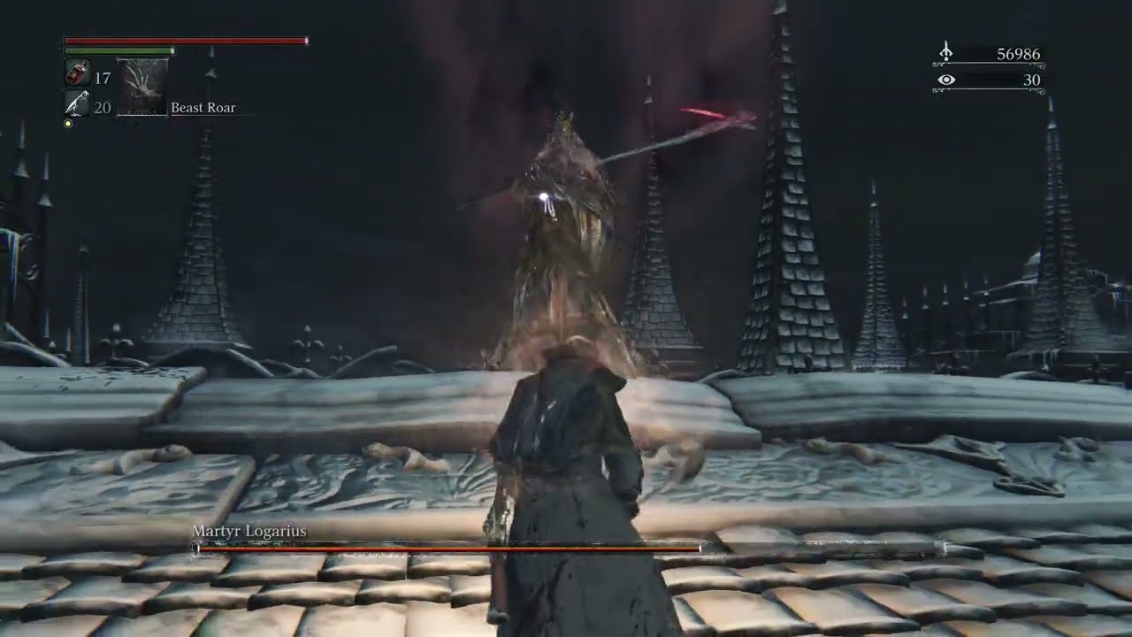 Martyr Logarius Boss Fight | Bloodborne