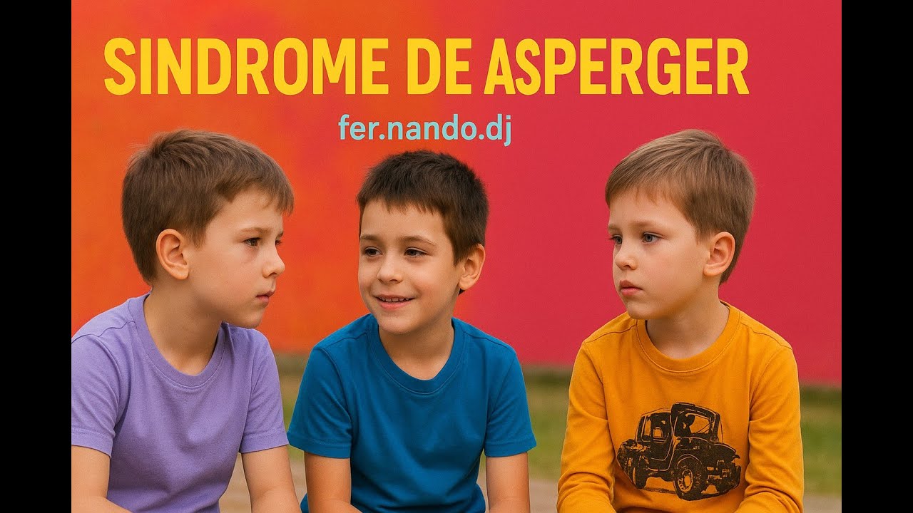 🧠 SINDROME DE ASPERGER ( Letra & Música fer.nando.dj. ) 👉 4K