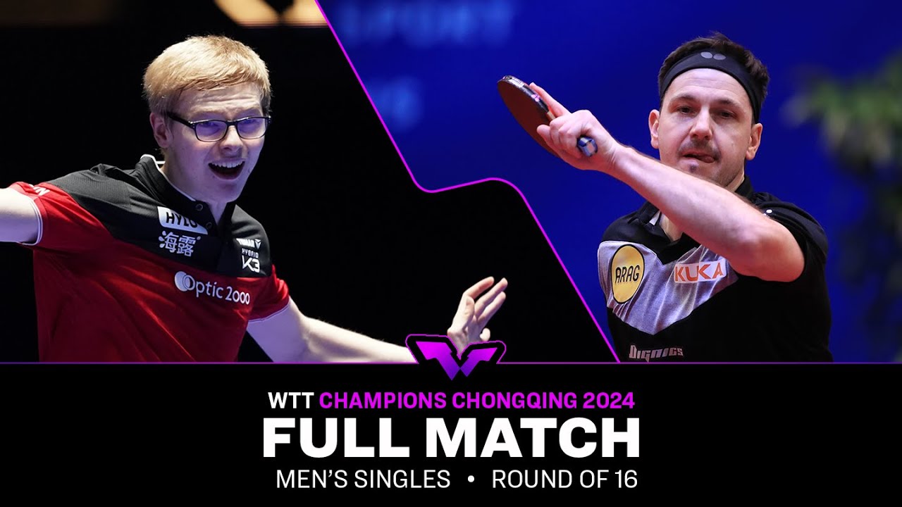 FULL MATCH | Felix Lebrun vs Timo Boll | MS R16 | #WTTChongqing 2024