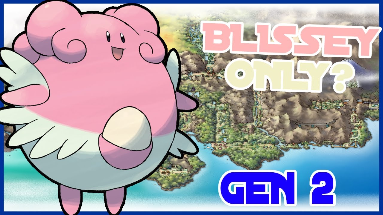 Can You Beat Pokemon Crystal With Only One Blissey?