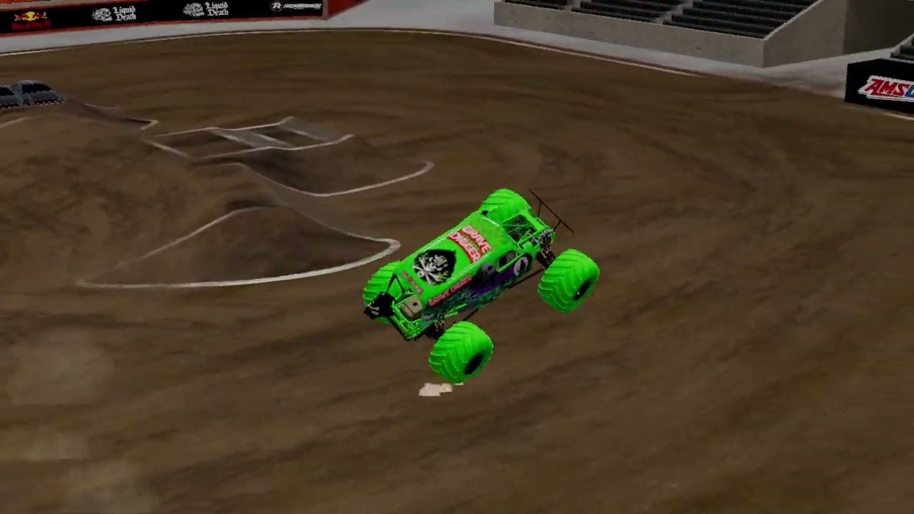 BEAMNG Grave Digger Freestyle