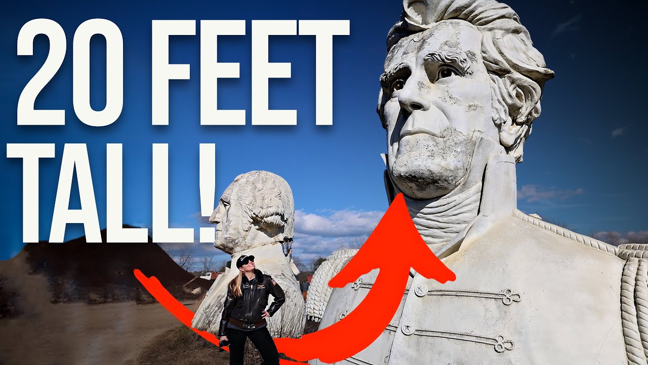 The bizarre Ruins of Presidents Park