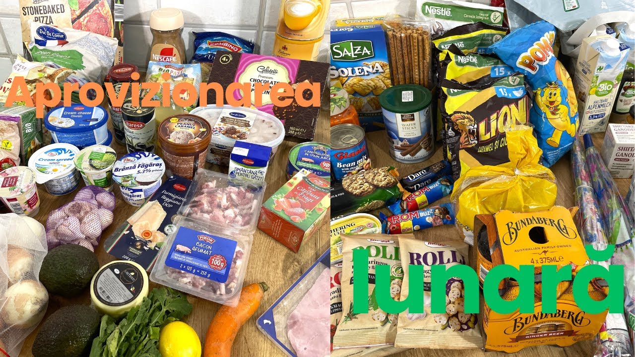 Ежемесячный запас на 1100 леев 🛒🍕🧈🍞 | ALIELA