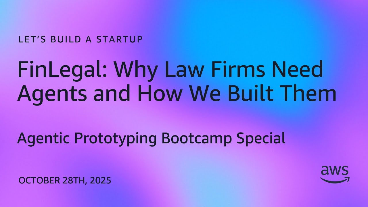 FinLegal: Why Law Firms Need Agents & How We Built Them | Let's Build a Startup! S3E16