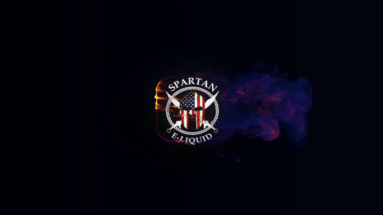 Spartan E-Liquid On Fire