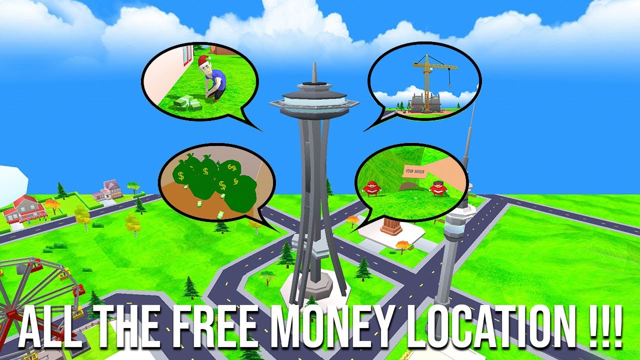Dude Theft Wars All The Old And New Free Money Location !!! 🤔🤔🤔
