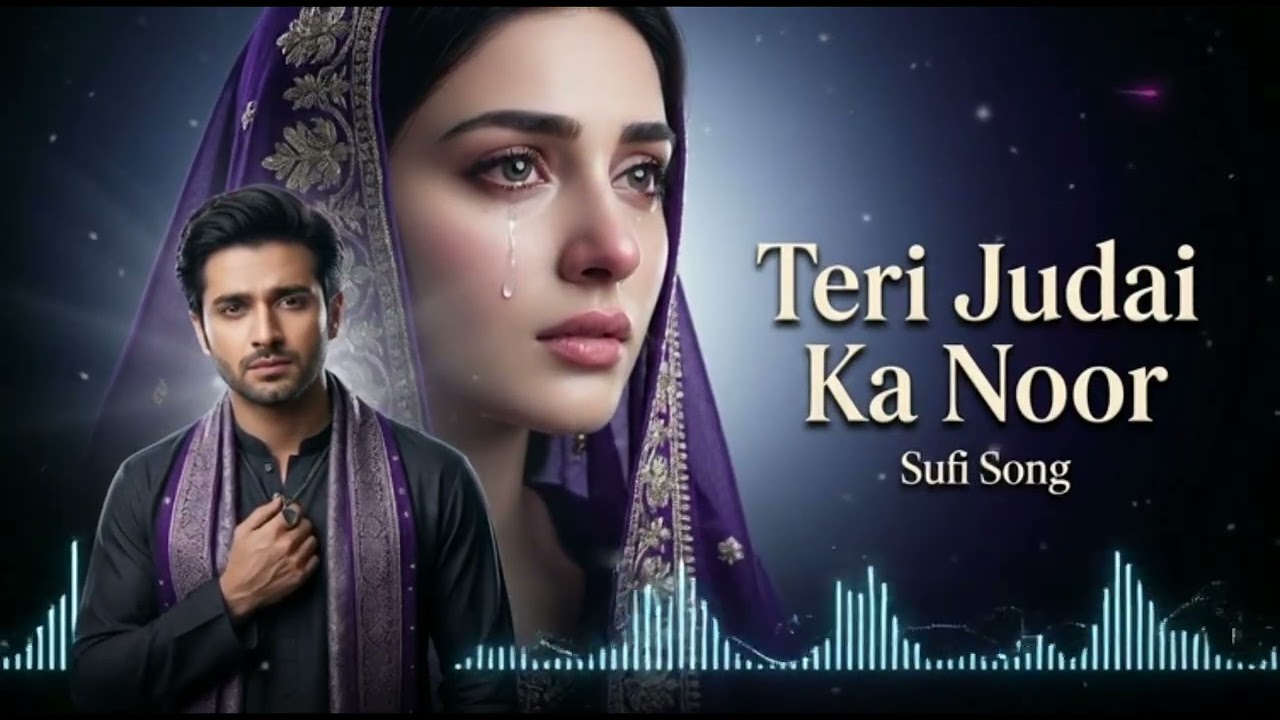 Teri Judaai Ka Noor 😢 | Dard Bhari Sufi Sad Ibaadat | No Copyright Song