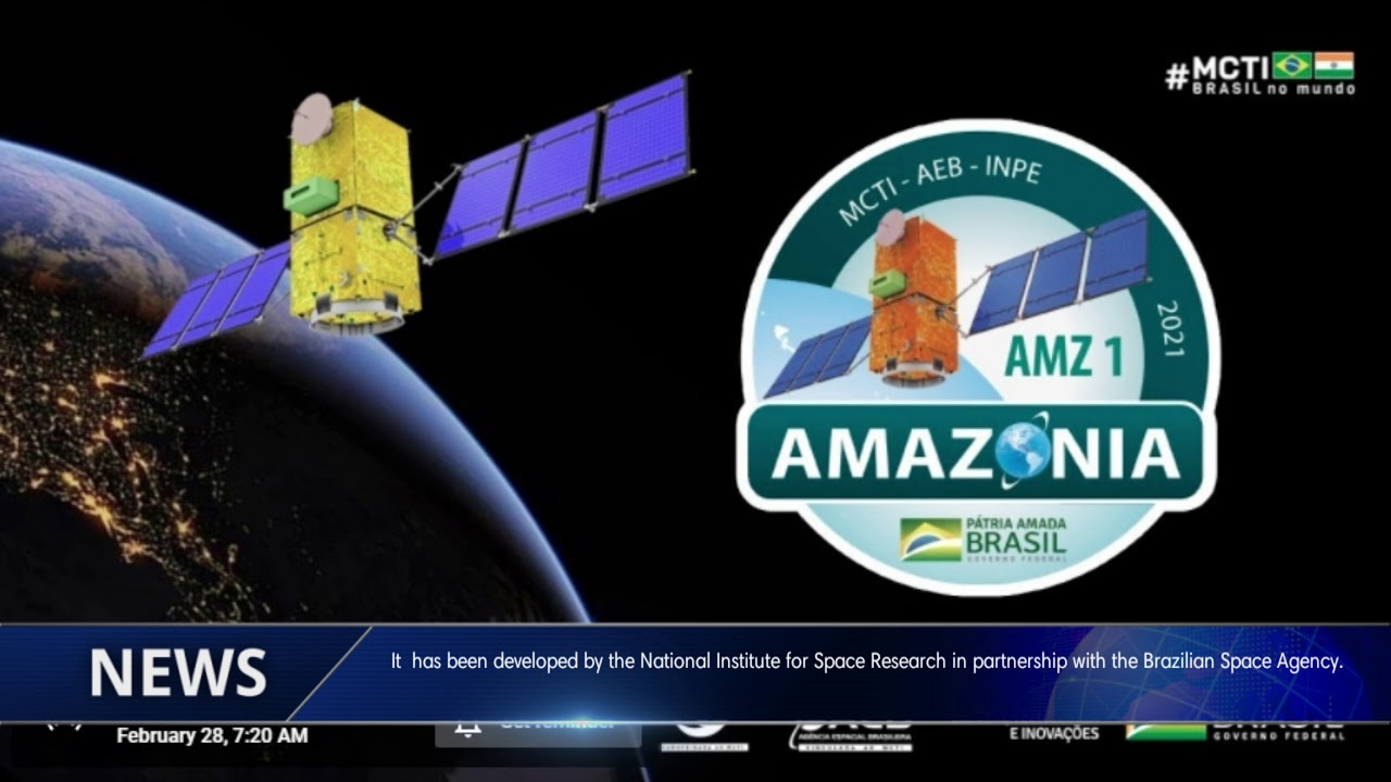 ISRO launches PSLV-C51 carrying Brazil's Amazonia-1 satellite