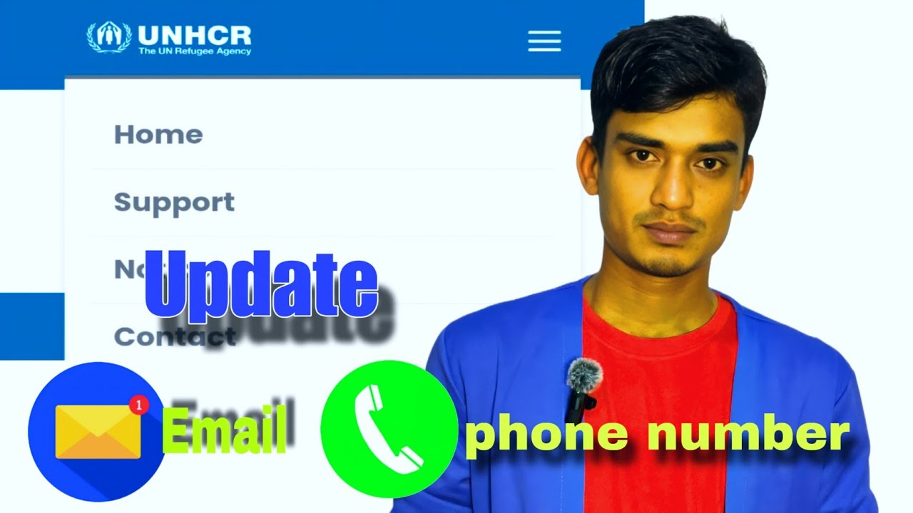 How to Update Your Email & Phone Number on the UNHCR Malaysia Website (Using Reference Number)
