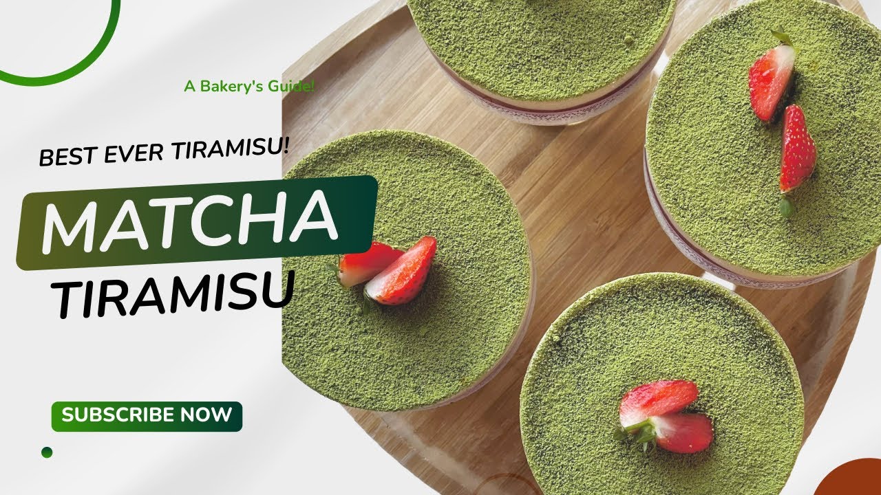 Strawberry Matcha Tiramisu Recipe | No-Bake, Creamy & Refreshing Dessert