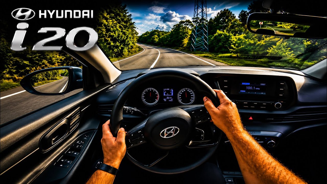 2023 Hyundai i20 1.4 mpi 100HP: Pov Test Drive