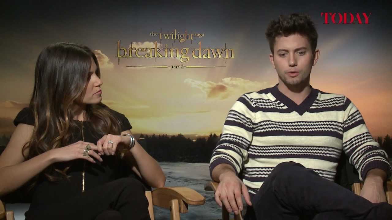 Nikki Reed and Jackson Rathbone speak to TODAY about The Twilight Saga: Breaking Dawn - Part 2