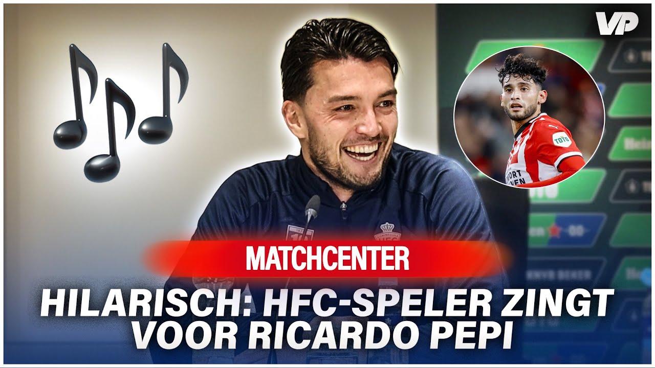 HFC-SPELER steelt DE SHOW bij GEWELDIGE PERSCONFERENTIE😂