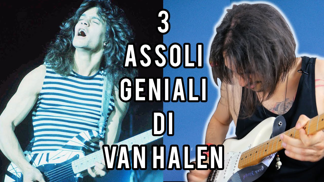 3 ASSOLI DI EDDIE VAN HALEN CHE DIMOSTRANO CHE ERA UN GENIO