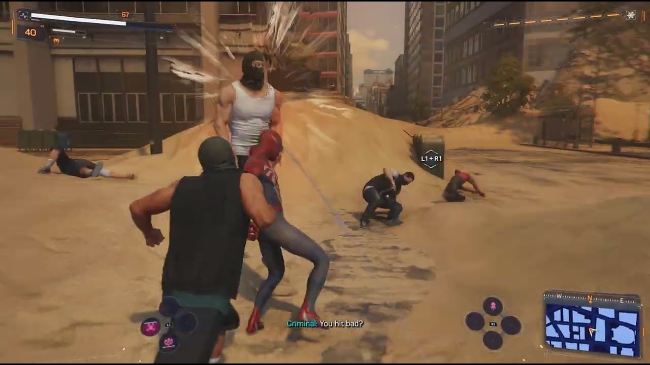 George William Testado Opio (George_ William_O) Playing Marvel Spider Man 2 PS5 Game.  Video 4