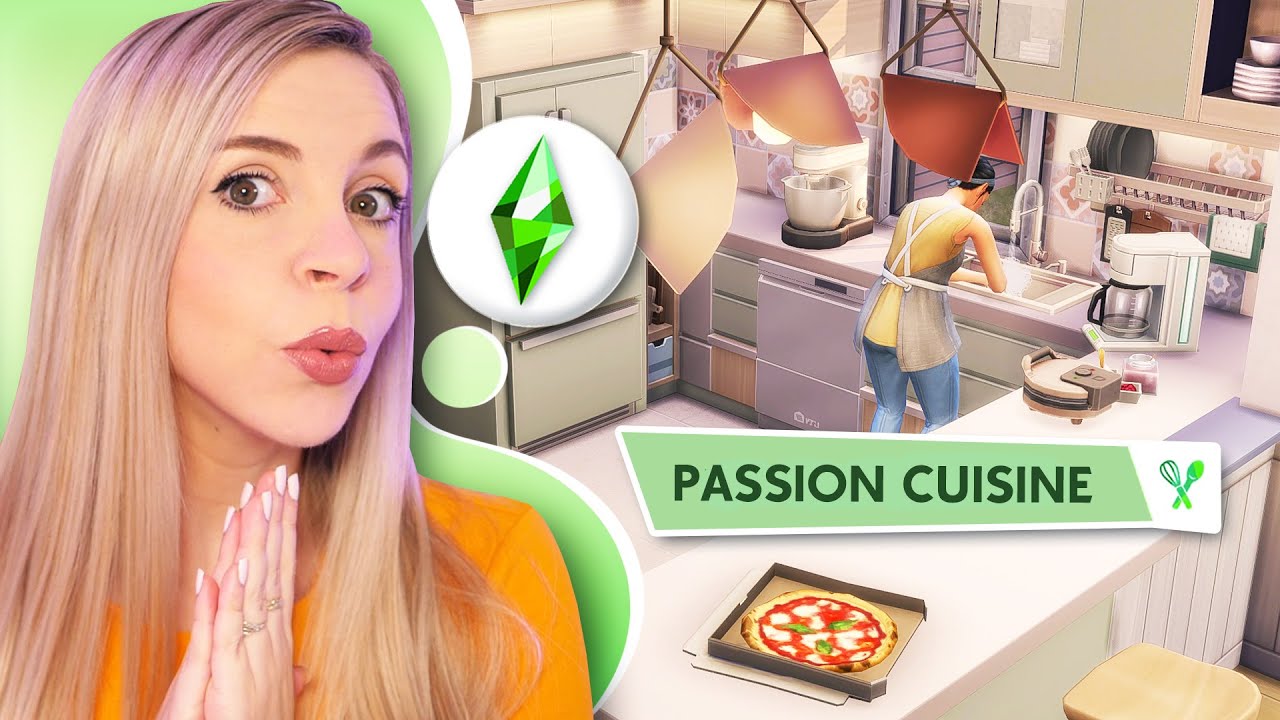 On teste le nouveau Kit Passion Cuisine ! 🍕 - SIMS 4