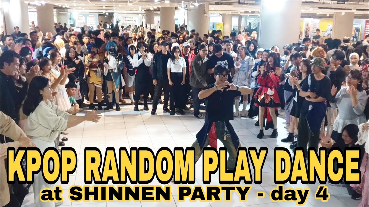 KPOP RANDOM PLAY DANCE (RPD) at Shinnen Party - day 4 (The Kings Bandung) | Full Video