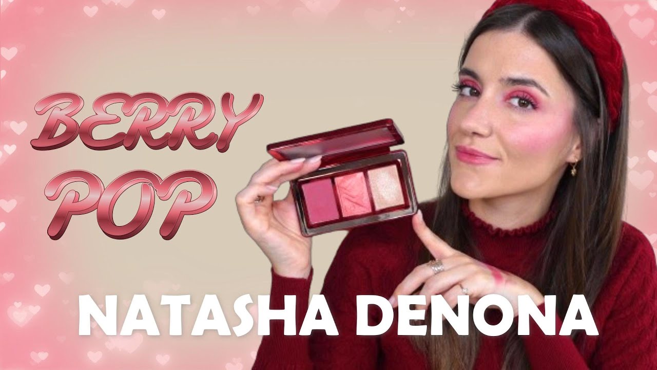 🔥NUEVA NATASHA DENONA BERRY POP CHEEK TRIO ❤️ Swatches, look y comparaciones ❤️