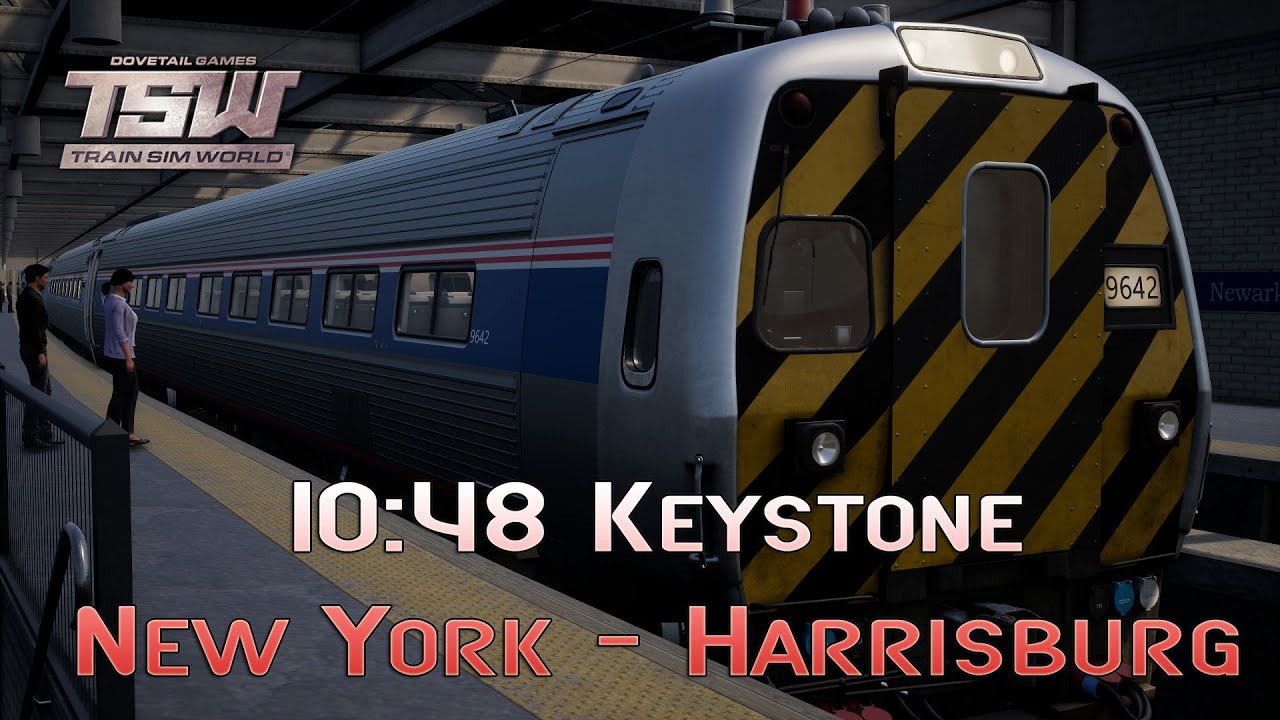 Train Sim World: Northeast Corridor New York - Amtrak Cab Car - 10:48 Keystone New York - Harrisburg