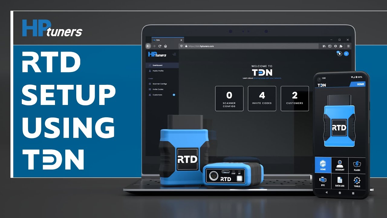 How to Set Up Your RTD With the TDN App | HP Tuners