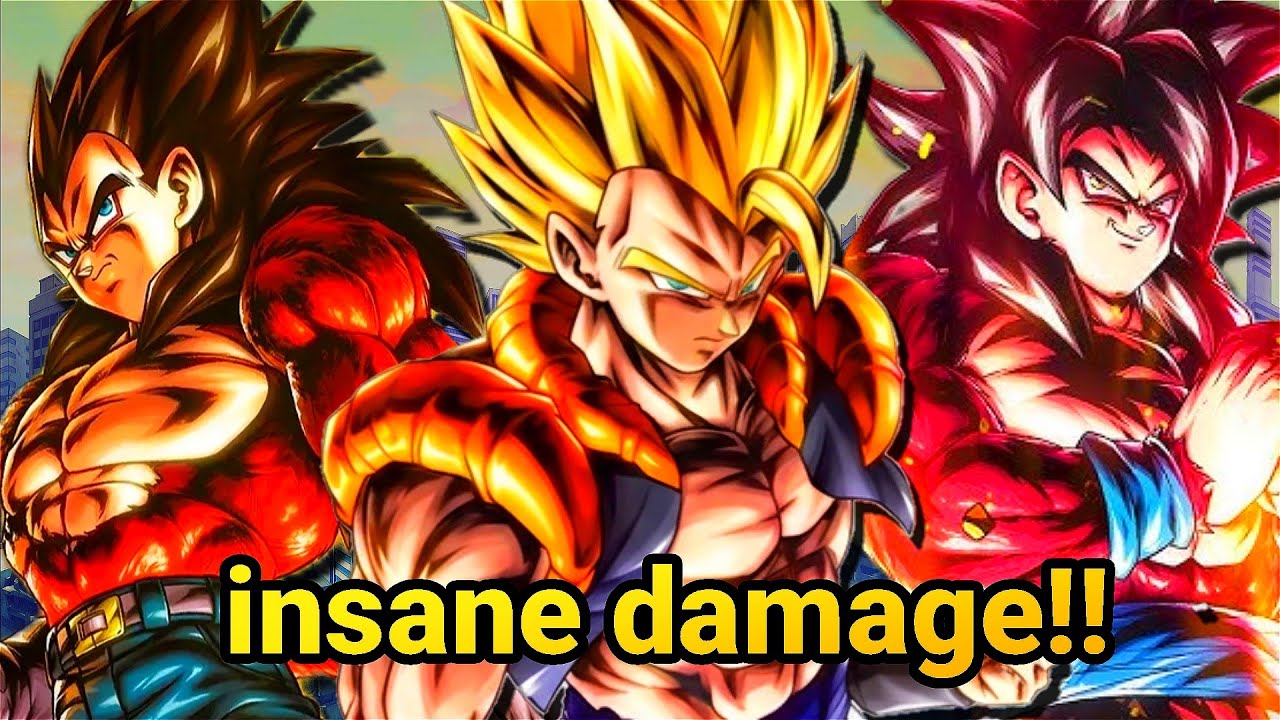 The sayain team tears through everything in PvP (dragon ball legends)