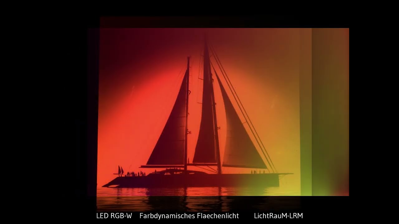 RGB W Farblicht Segelyacht 002