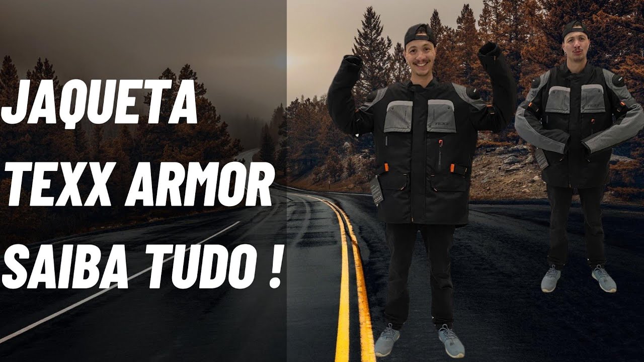 JAQUETA TEXX ARMOR: Será Que Realmente Funciona? Não É Só uma Jaqueta, É uma Armadura Estilosa !