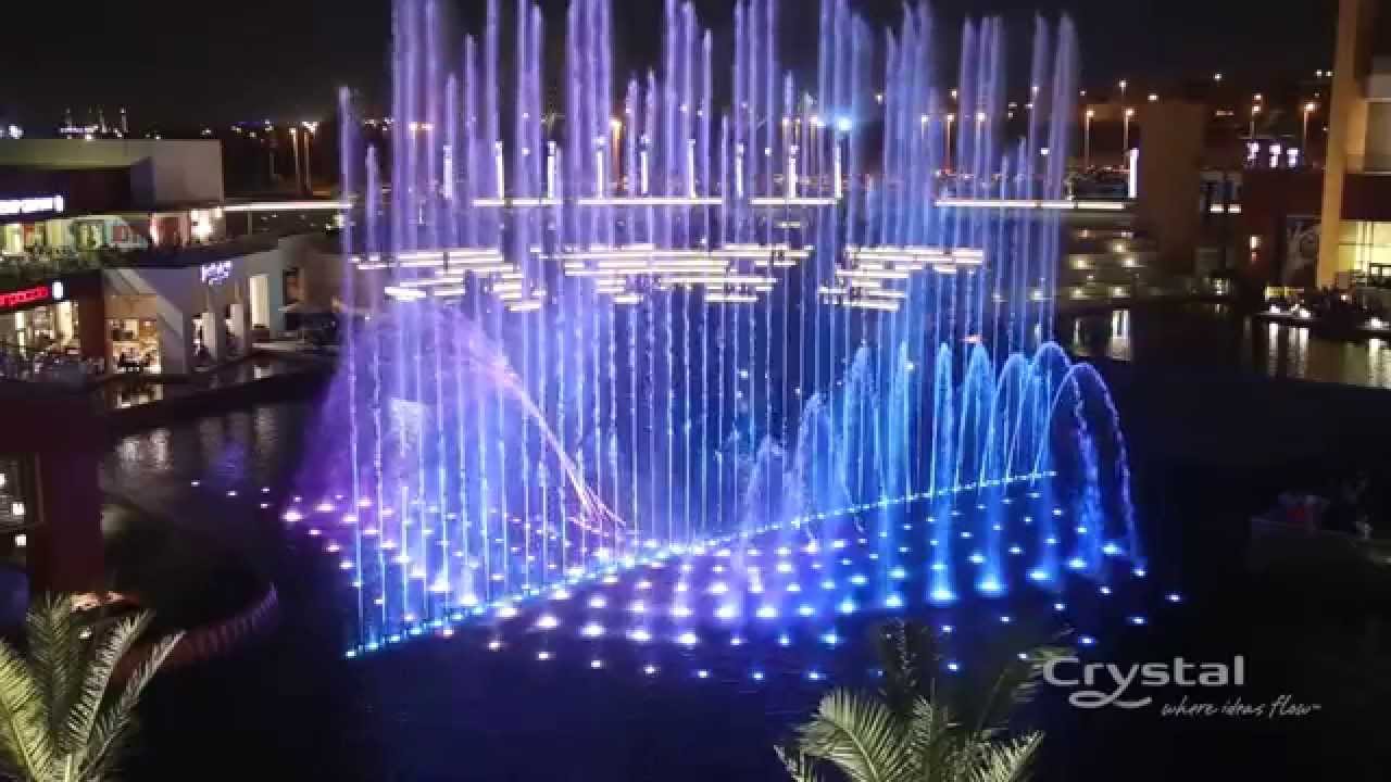 Cairo Festival City, New Cairo, Egypt - Crystal Fountains