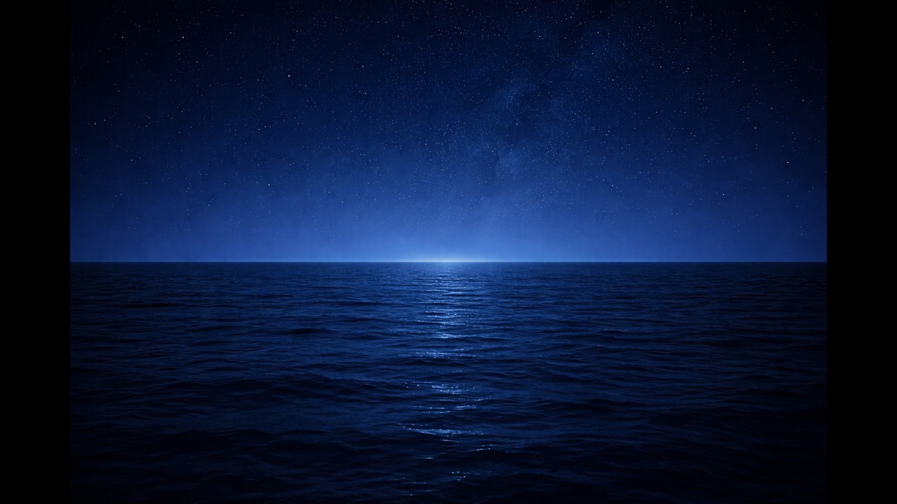 Ocean Waves for Deep Sleep – Dark Screen for Insomnia Relief