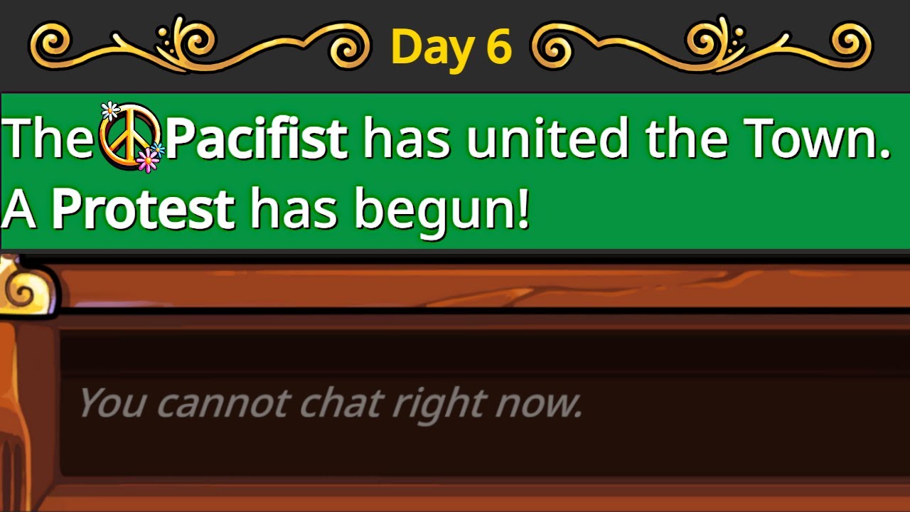 This Pacifist Protest Was An Insane Plot Twist... - BetterTOS2 Town Traitor