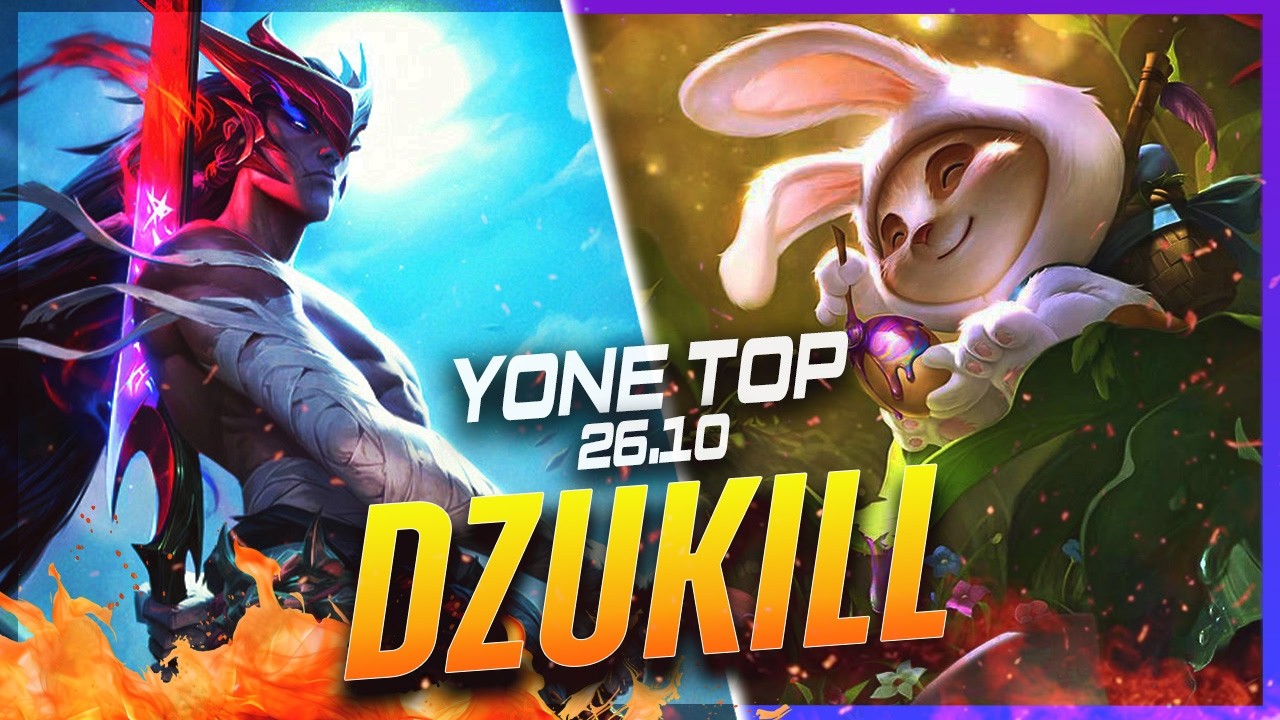 Dzukill - Yone vs Teemo TOP Patch 26.10 - Yone Gameplay