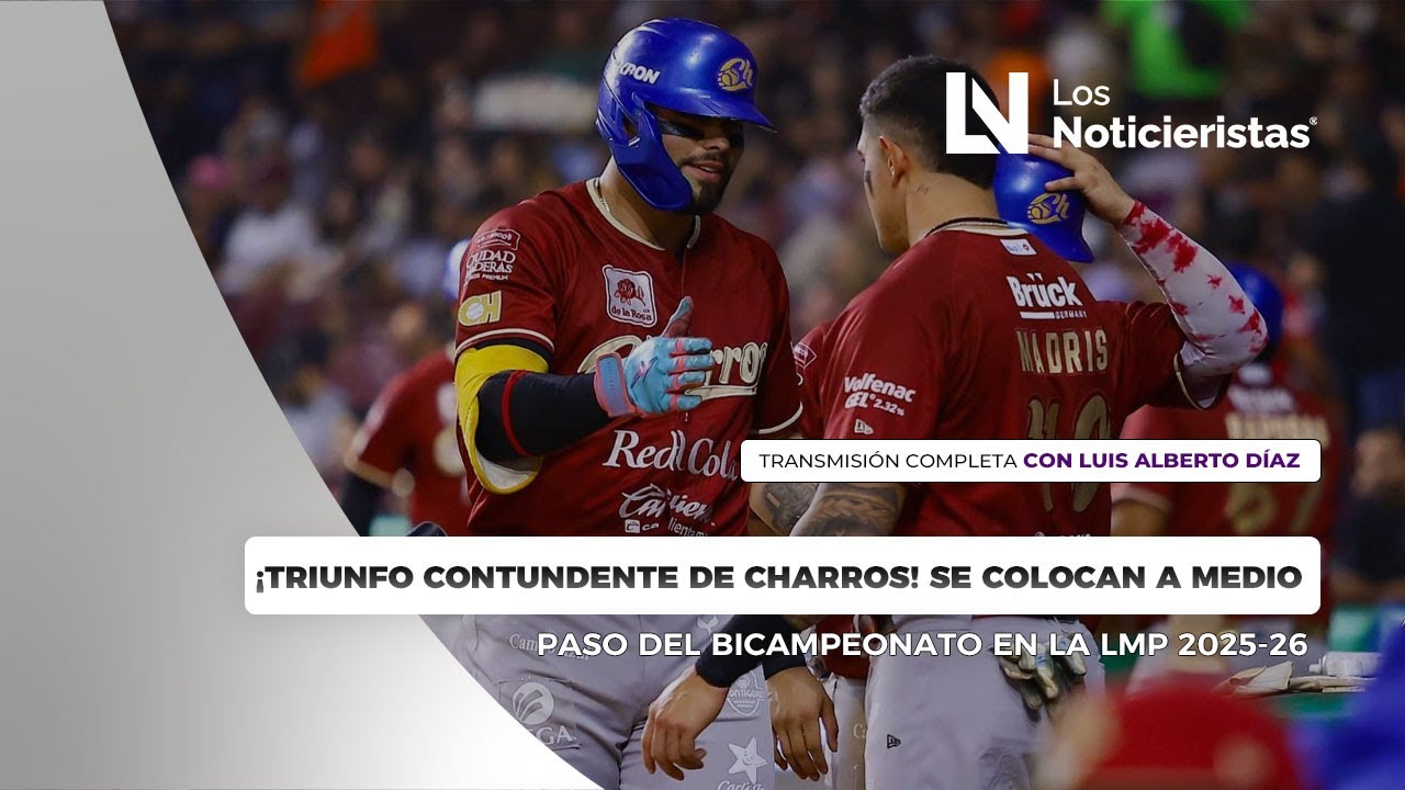 ¡Triunfo contundente de Charros! Se colocan a medio paso del bicampeonato en la LMP 2025-26