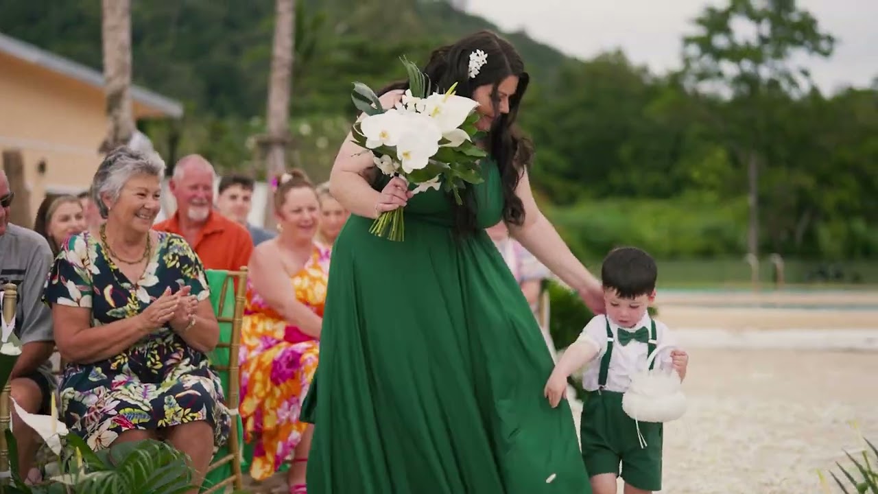 Andrea and Lewis's Thavorn Beach Village Wedding Video October 22, 2024