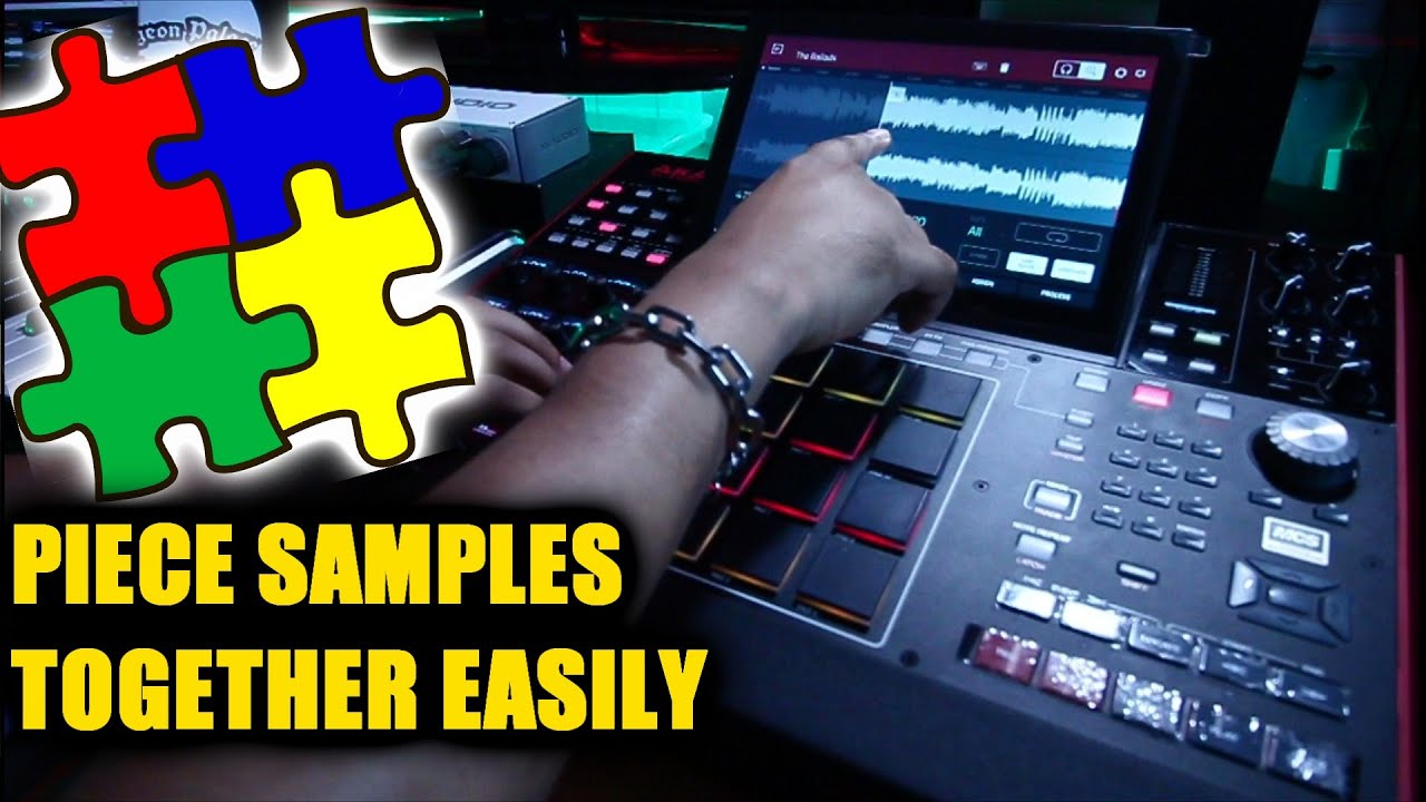 MPC X Tutorial - HOW TO MAKE SAMPLE BEATS EASILY - MPC Live 2, MPC One
