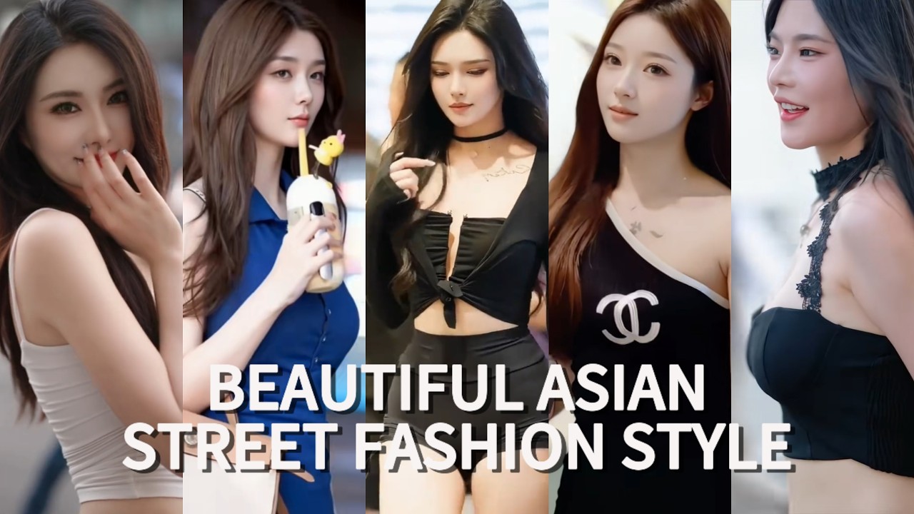 TOP Beautiful Chinese Girl | Chinese Street Fashion eps.20