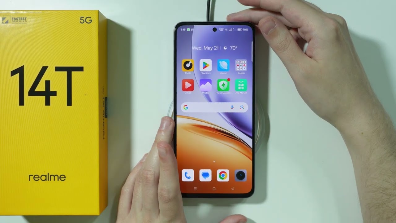 Поддерживает ли Realme 14T беспроводную зарядку?