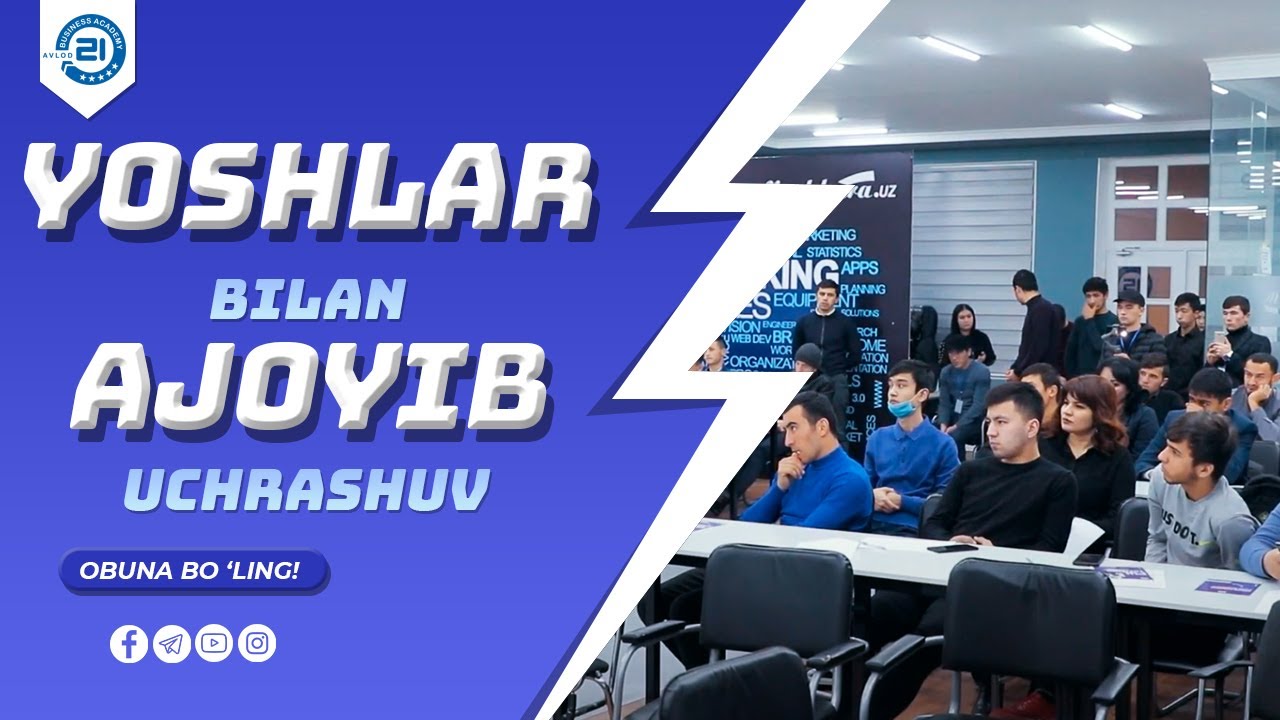 Yoshlar bilan ajoyib uchrashuv!